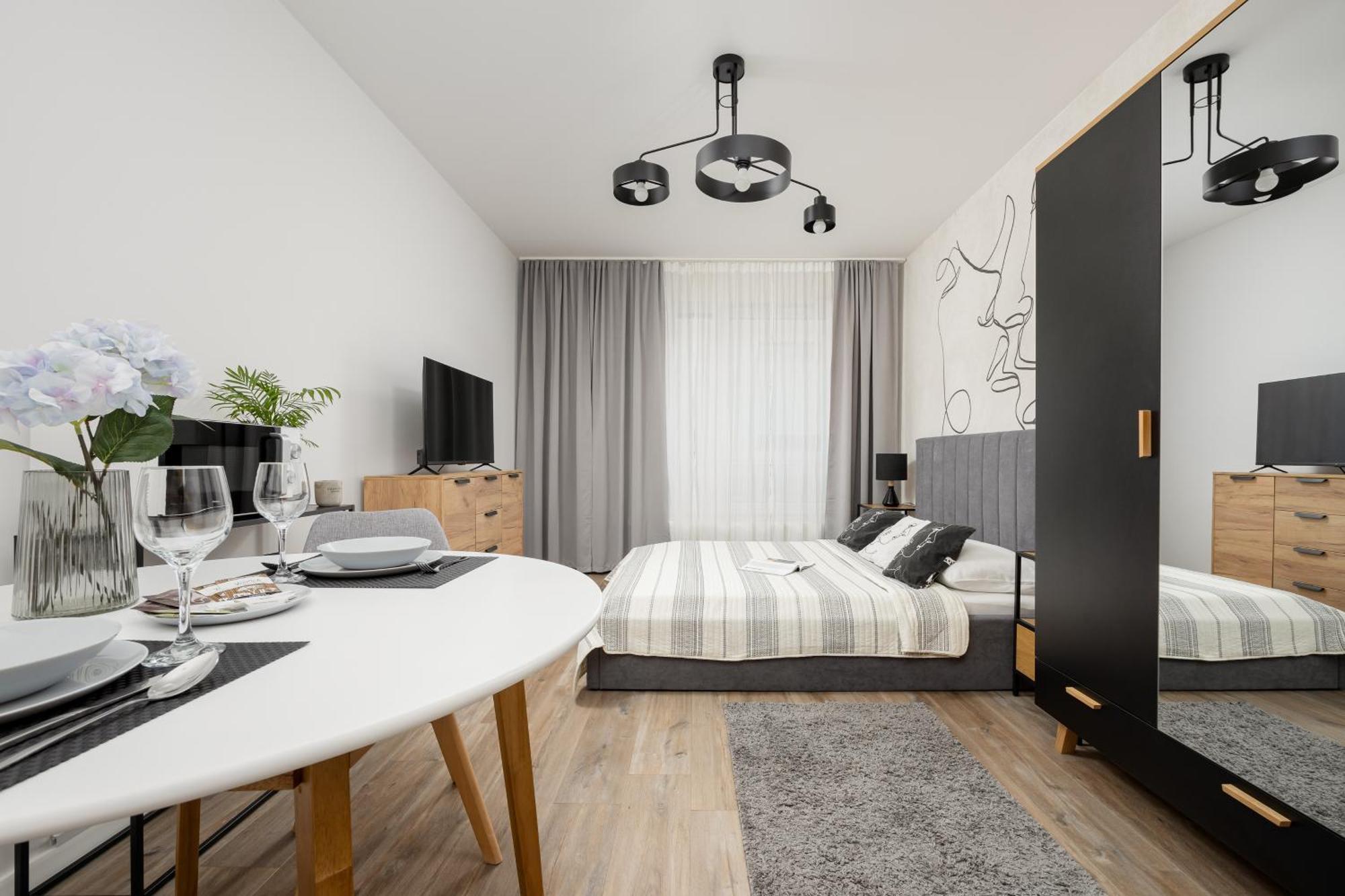 Gdansk Przymorze Pretty Studios & Pets Allowed By Noclegi Renters Luaran gambar