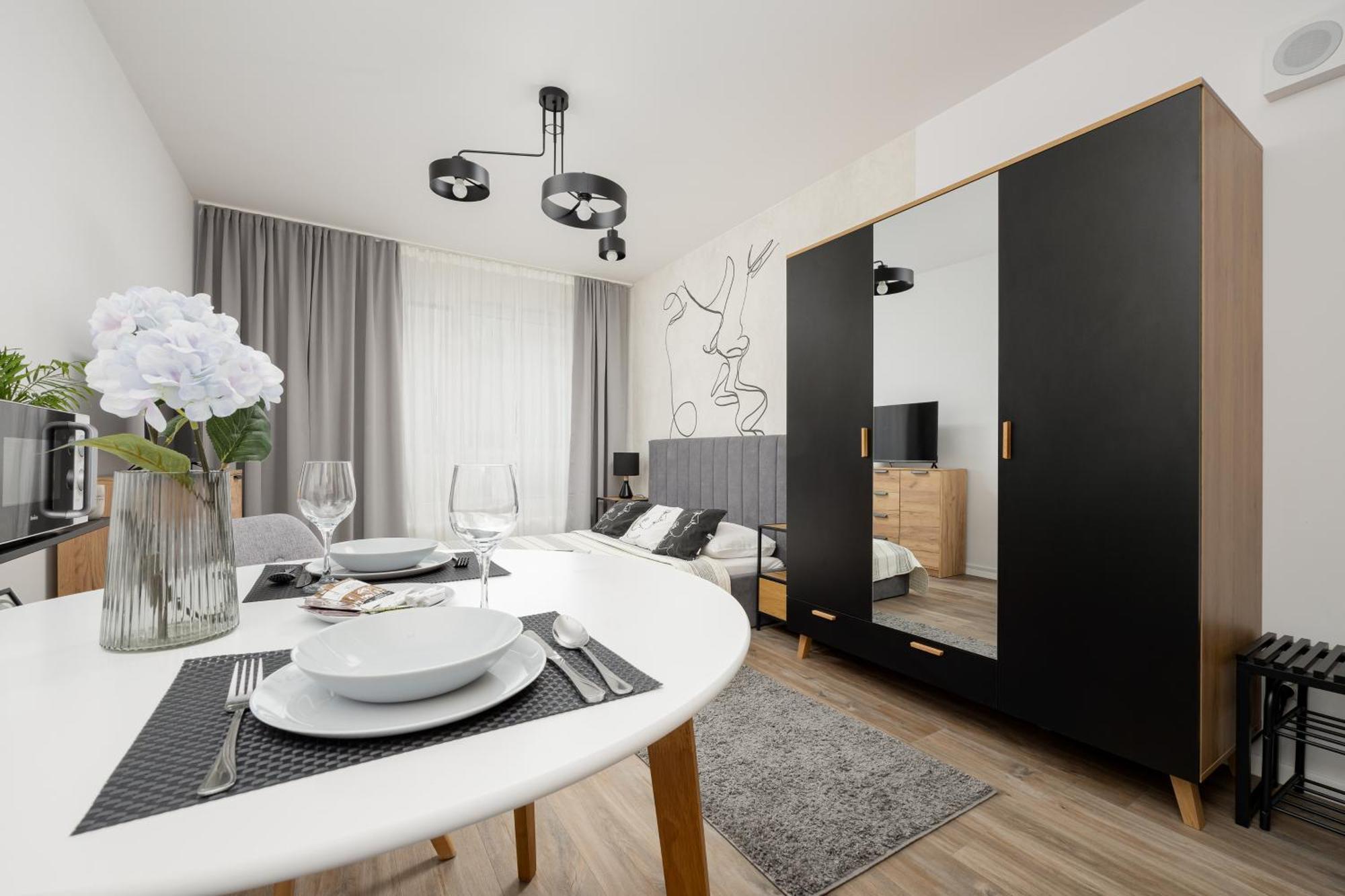 Gdansk Przymorze Pretty Studios & Pets Allowed By Noclegi Renters Luaran gambar